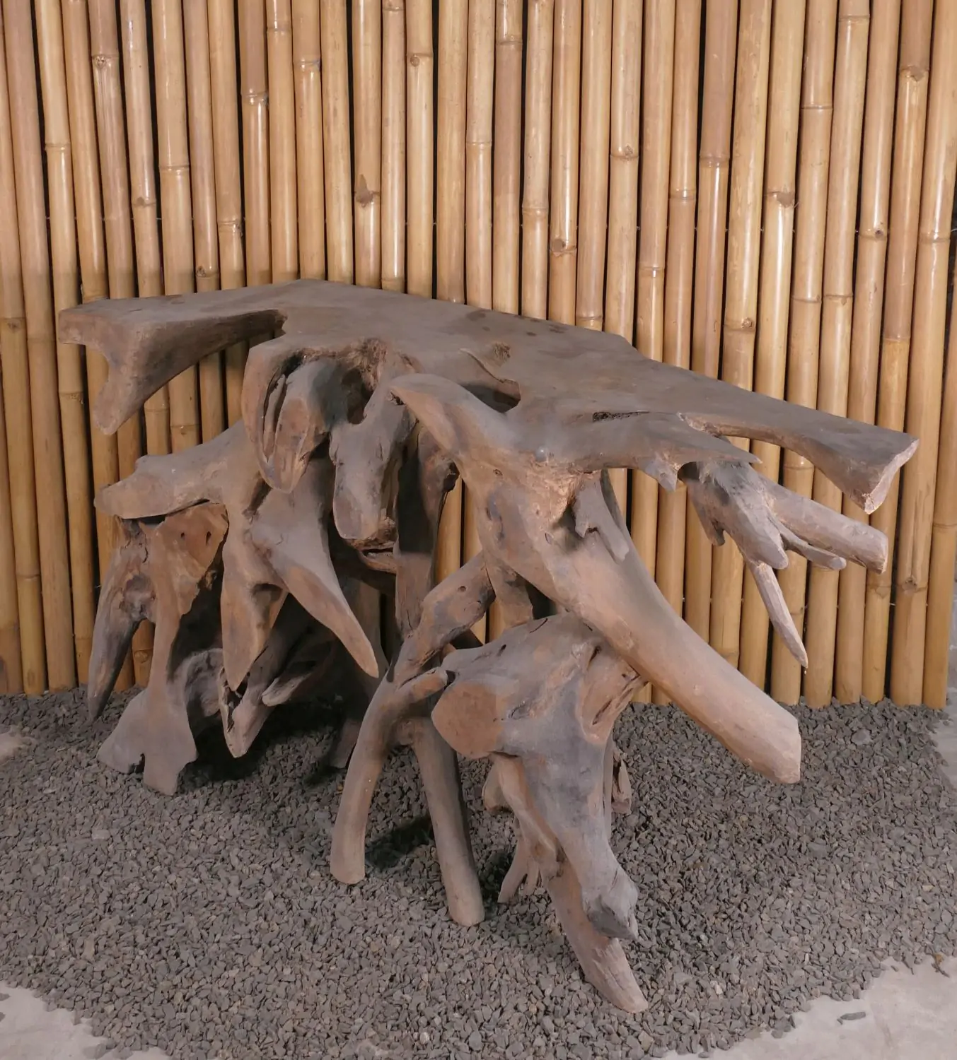  Product image 8 of the product “Console made of teak wood about 135cm length ”